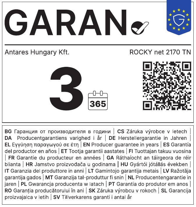 GARAN címke